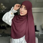 روسری کرپ حریر