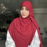 روسری کرپ حریر - Image 4