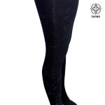 جوراب شلواری پنتی ضخیم 280 - طرح گل - Image 3