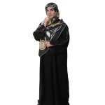 عبا مدل مهوا مشکی - Image 2