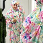 چادرنماز آستین‌دار فلورا