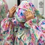 چادرنماز آستین‌دار فلورا - Image 6