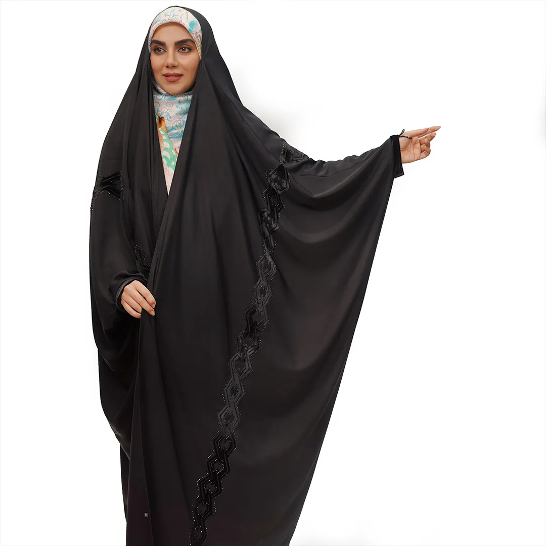 چادر-عربی-مدل-لاینی-لوزی-167 چادر عربی مدل لاینی لوزی - Image 1