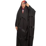 چادر عربی مدل مخمل لاینی افقی - Image 4