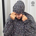 چادرنماز آستین‌دار گل آذین