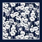 روسری ابریشم توییل گلباران - Image 10