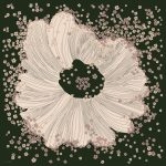 روسری ابریشم توییل شکوفه - Image 12