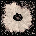 روسری ابریشم توییل شکوفه - Image 8