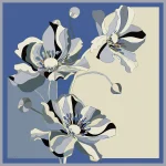 روسری ابریشم توییل هارمونی - Image 16