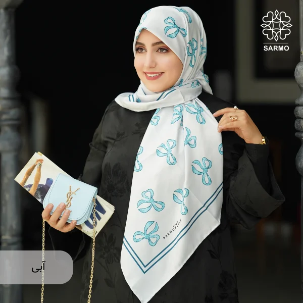 روسری ابریشم توییل ریبان - تصویر 26