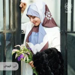 روسری ساتن ابریشم ابرا - Image 25