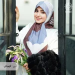 روسری ساتن ابریشم ابرا - Image 23