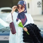 روسری ساتن ابریشم ابرا - Image 10