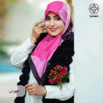 روسری ساتن ابریشم ابرا - Image 17