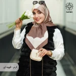 روسری ساتن ابریشم ابرا - Image 13