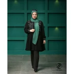 مانتو کوتاه گلدار استایل Z26