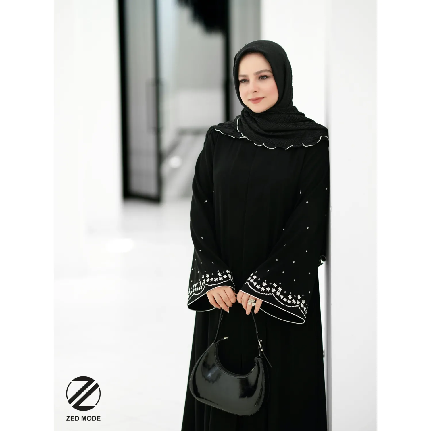 استایل-z90-16220 عبا گلدوزی مجلسی استایل z90 - Image 1