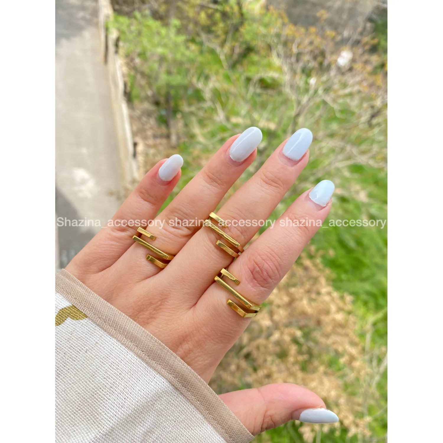 انگشتر-خطی-استیل-6-64-71 انگشتر خطی استیل 6 - Image 1