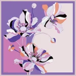 روسری ابریشم توییل هارمونی - Image 28