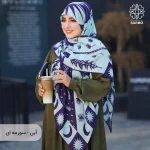 روسری نخ پنبه قاصدک - Image 28