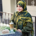 روسری نخ پنبه قاصدک - Image 7