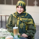 روسری نخ پنبه قاصدک - Image 8