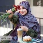 روسری نخ پنبه قاصدک - Image 26