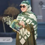 روسری نخ پنبه قاصدک - Image 22