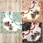 روسری ابریشم توییل کالسکه ای - Image 11