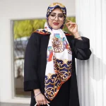 روسری ابریشم توییل کالسکه ای - Image 4