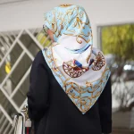 روسری ابریشم توییل کالسکه ای - Image 6