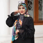 روسری ابریشم وارداتی توییل برج ایفل - Image 2