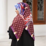 روسری ابریشم وارداتی توییل برج ایفل - Image 11