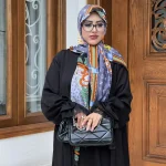 روسری ابریشم وارداتی توییل برج ایفل - Image 9