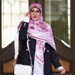 روسری ابریشم وارداتی توییل زنجیر - Image 2