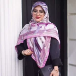 روسری ابریشم وارداتی توییل پاپیون