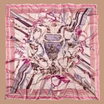 روسری ابریشم وارداتی توییل پاپیون - Image 6