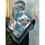 روسری ساتن ابریشم سارینا