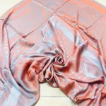 روسری نخ ابریشم ژاکارد روما طرح  Dior - Image 4