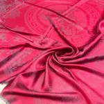 روسری نخ ابریشم ژاکارد روما طرح  Dior - Image 6