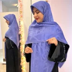 روسری نخ ابریشم ژاکارد روما ورسا - Image 3