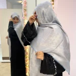 روسری نخ ابریشم ژاکارد روما گل - Image 5