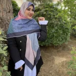 روسری نخ حریر ترنگ رنگی - Image 11