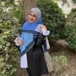 روسری نخ حریر ترنگ رنگی