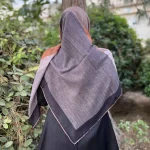 روسری نخ حریر ترنگ رنگی - Image 4