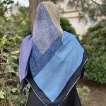 روسری نخ حریر ترنگ رنگی - Image 7