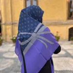 روسری نخ حریر ترنگ ولنتی - Image 4