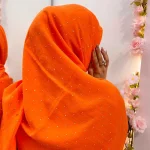 روسری نخ وال اسلپ نگین بارانی - Image 20