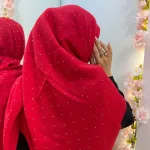 روسری نخ وال اسلپ نگین بارانی - Image 25