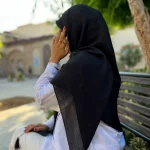 روسری نخ وال اسلپ نگین بارانی - Image 5